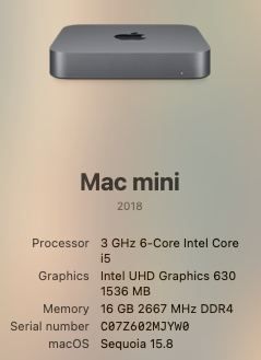 A19-027 – Mac Mini